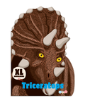 Triceratops . Tapa dura