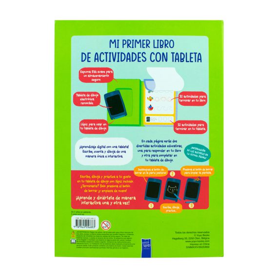 MI PRIMER LIBRO DE ACTIVIDADES CON TABLETA 5+