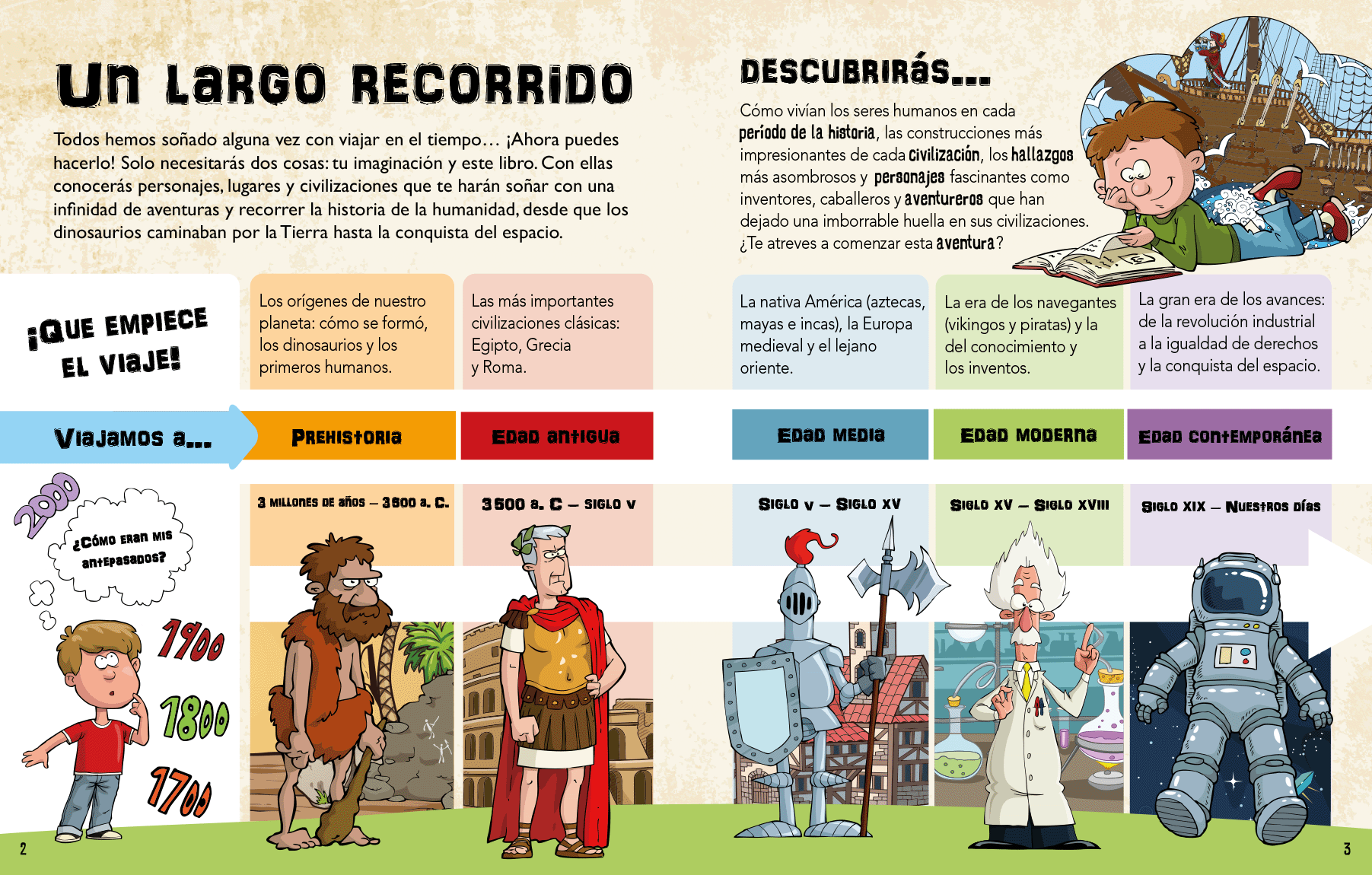Historia: Una vida en el tiempo - Tapa dura