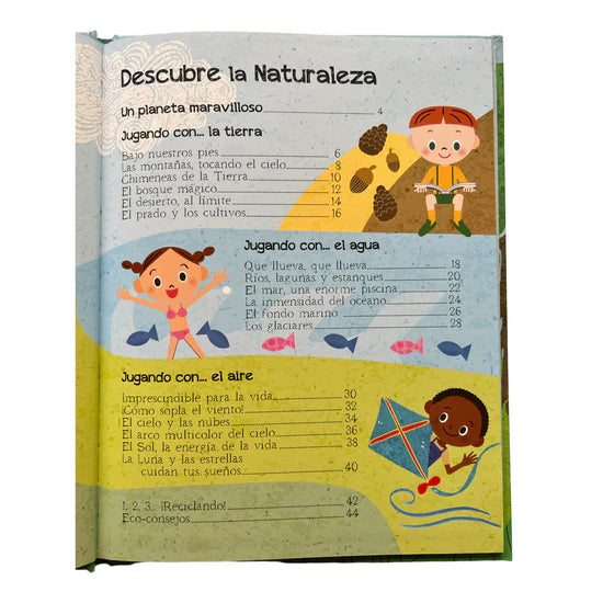 Cuida y descubre la naturaleza - Tapa dura