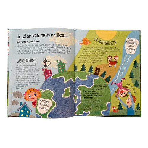 Cuida y descubre la naturaleza - Tapa dura